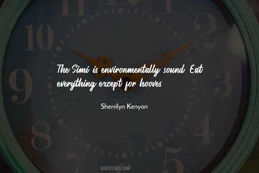 Sherrilyn Kenyon Simi Quotes #696480