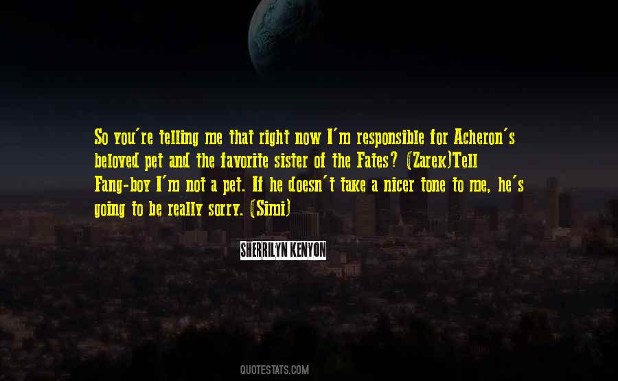 Sherrilyn Kenyon Simi Quotes #741271