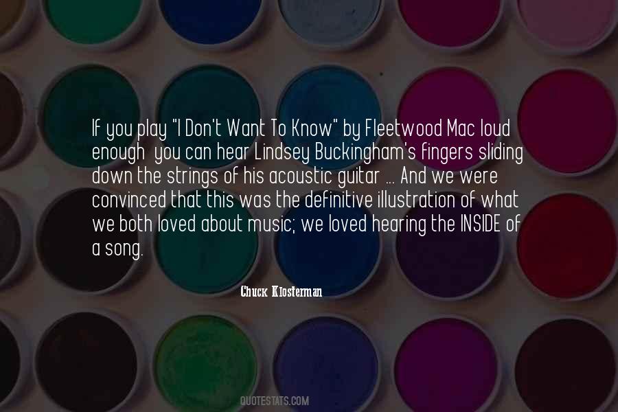 Quotes About Fleetwood Mac #941496