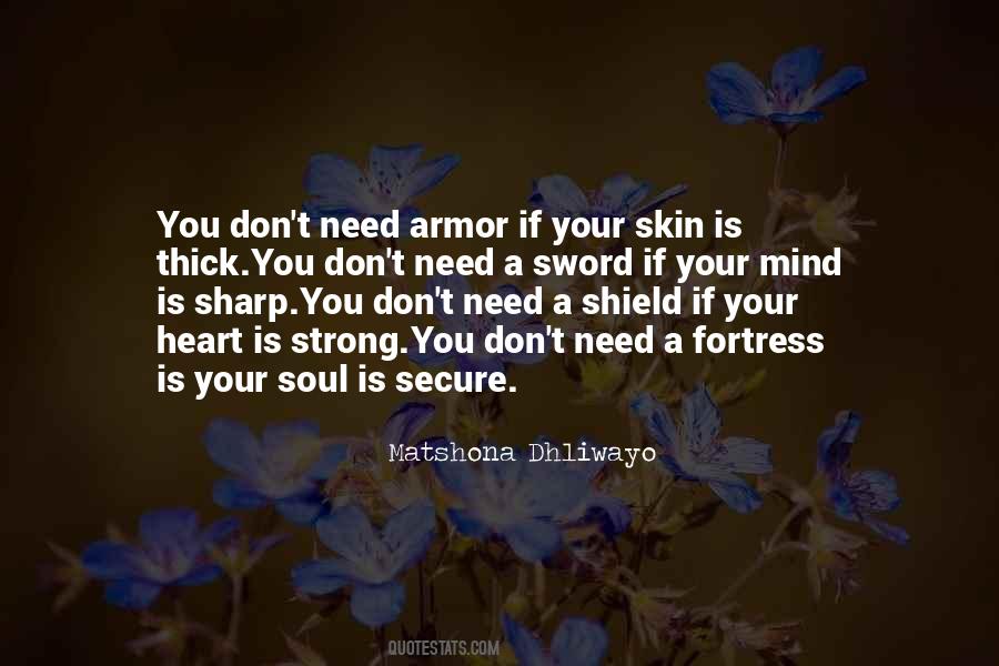 Shield Heart Quotes #470794