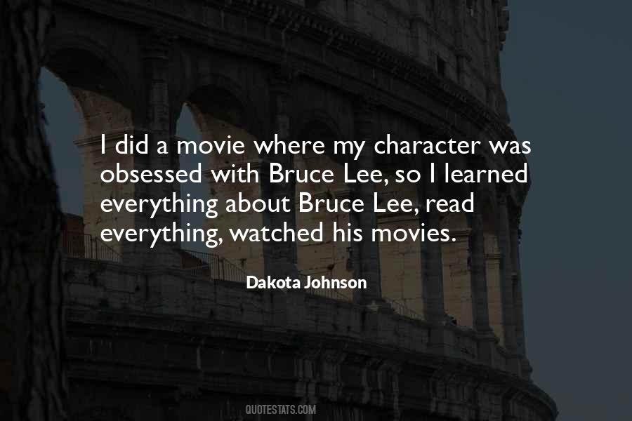 Quotes About Bruce Lee #1035222