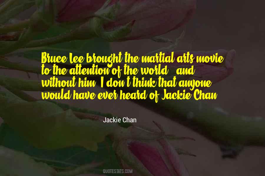 Quotes About Bruce Lee #369457
