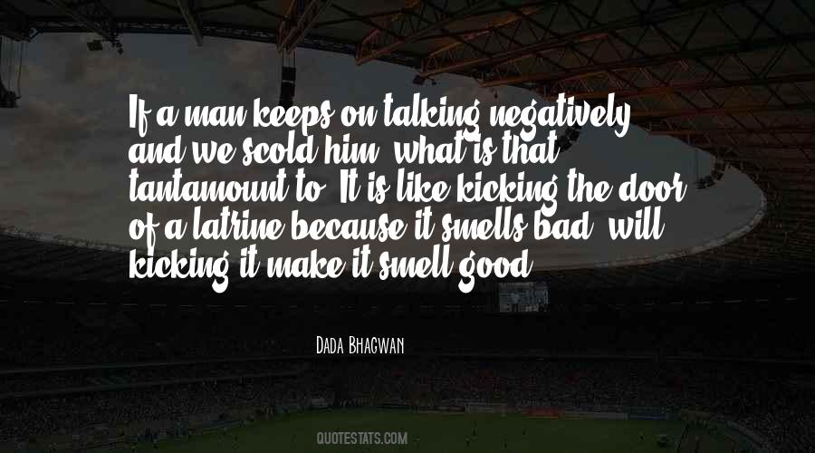 Quotes About Bad Talking #1101803