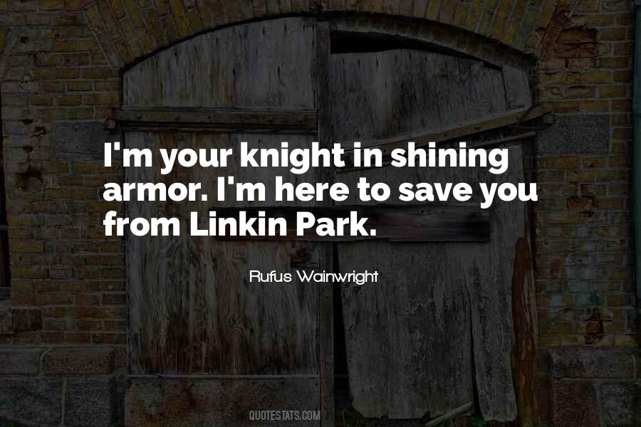 Shining Armor Quotes #1623231