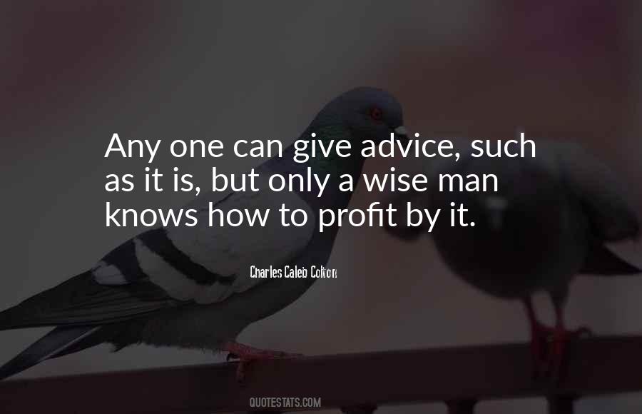 Quotes About Advice Giving #97585