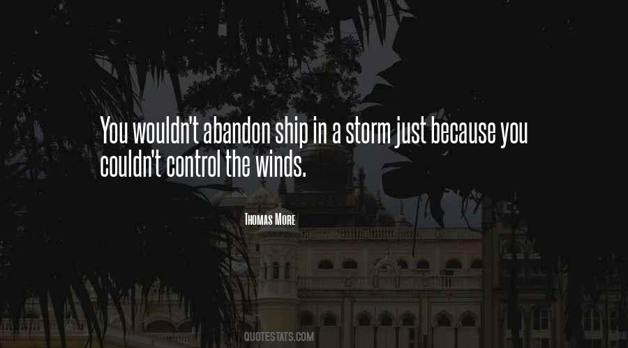 Ship And Storm Quotes #1566531