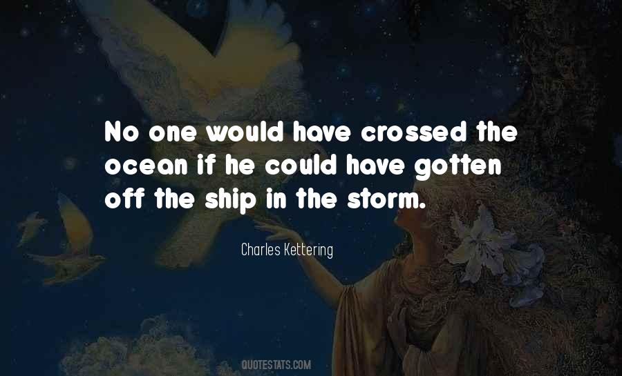 Ship And Storm Quotes #43555