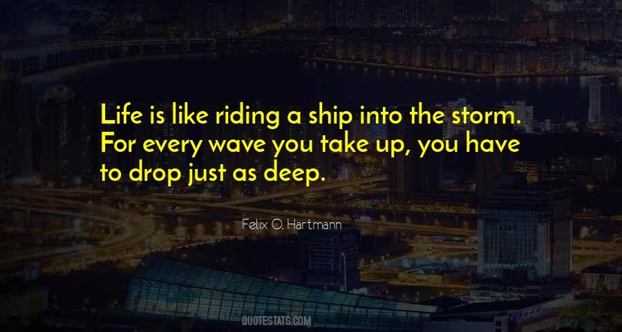 Ship And Storm Quotes #555488
