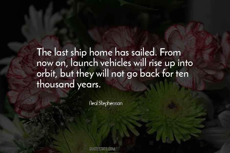 Ship Sailed Quotes #1087695