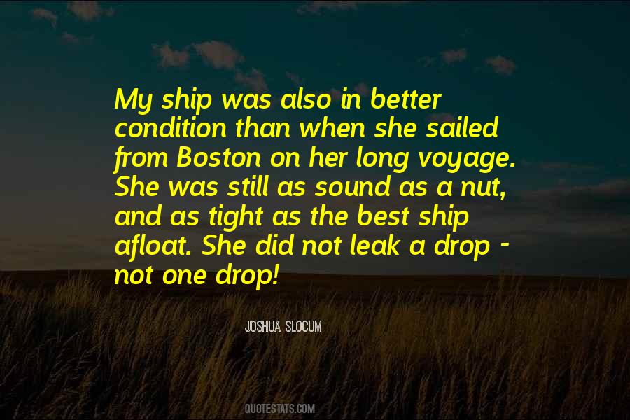 Ship Sailed Quotes #393700