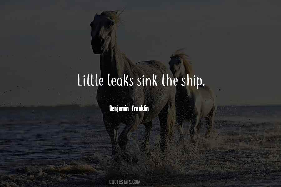 Ship Sink Quotes #1810737