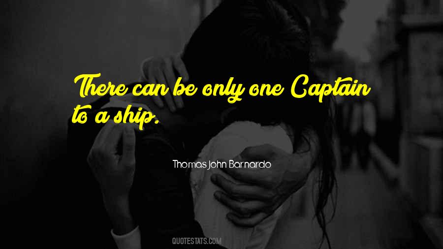 Ship's Captain Quotes #167407