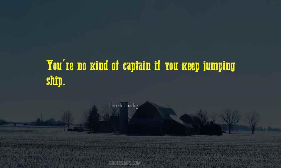 Ship's Captain Quotes #281047