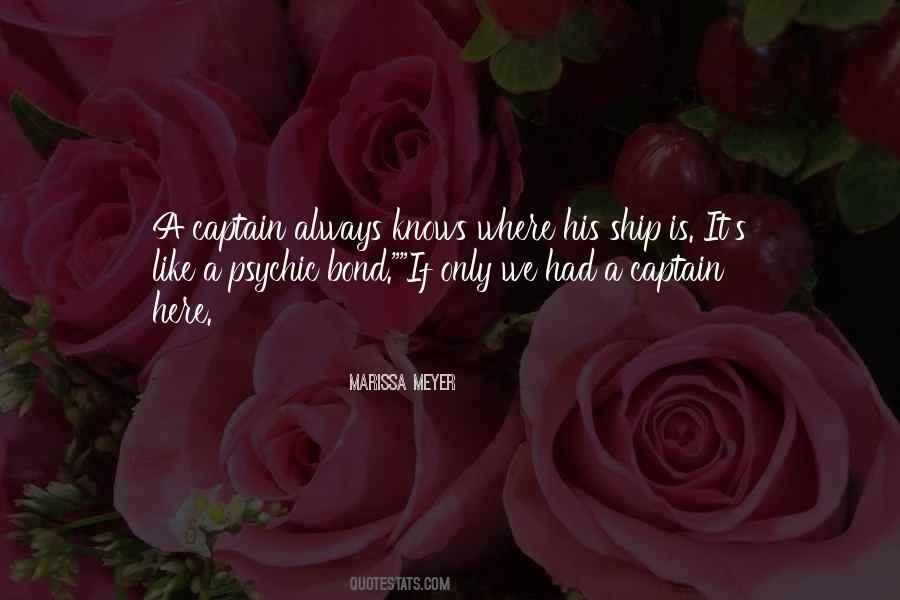 Ship's Captain Quotes #516402