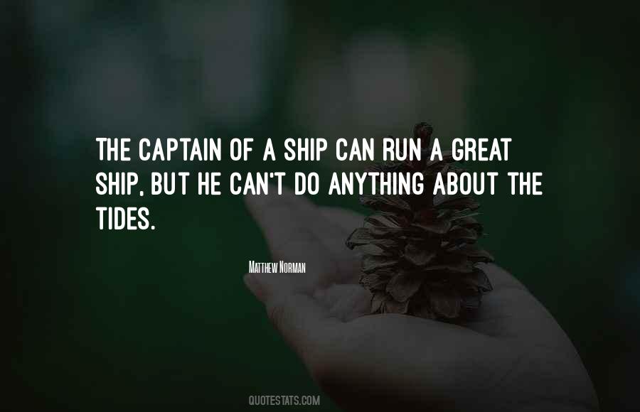 Ship's Captain Quotes #695900