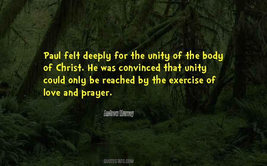 Quotes About Unity In The Body Of Christ #1615183