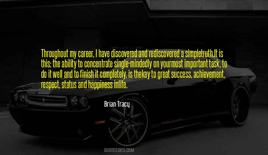 Quotes About Success In Career #291439