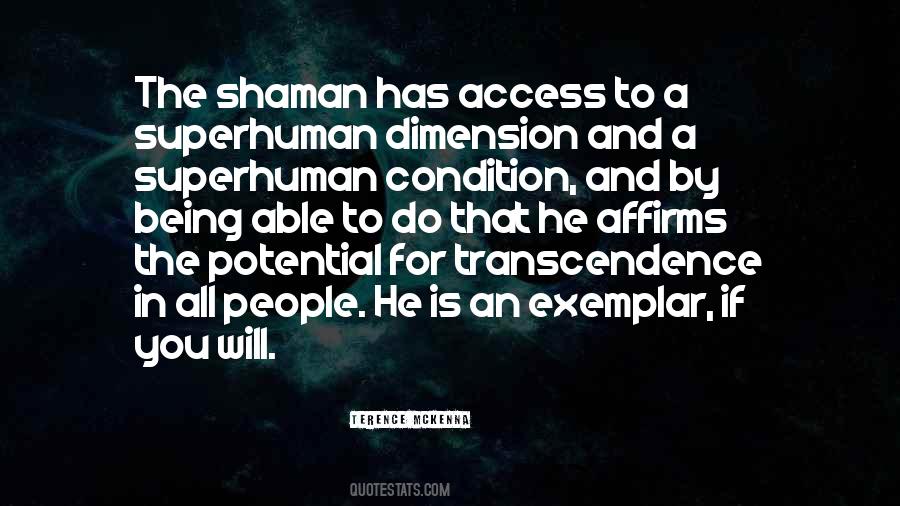 Quotes About Transcendence #199120 Quotes About Transcendence #199120