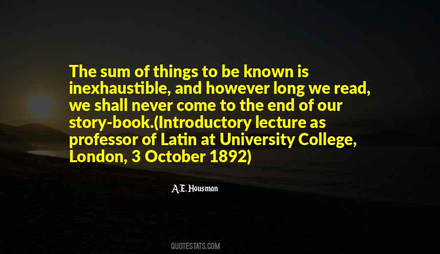 Quotes About A E Housman #1348214