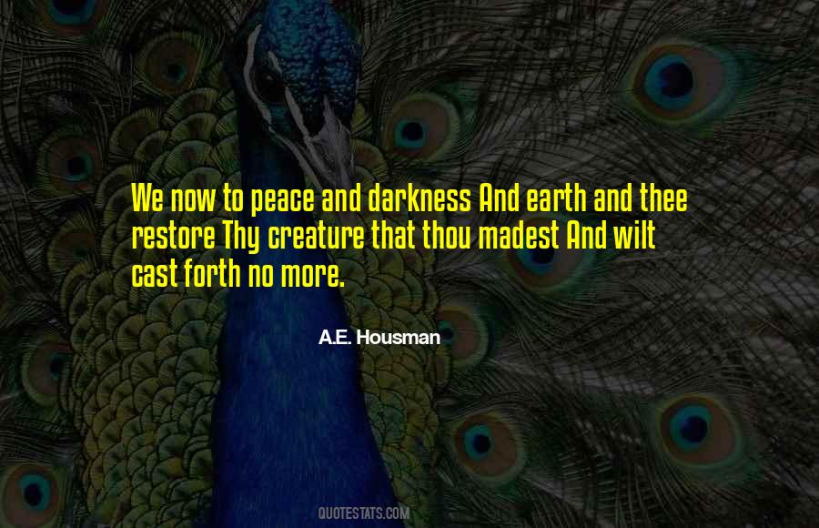 Quotes About A E Housman #1532516