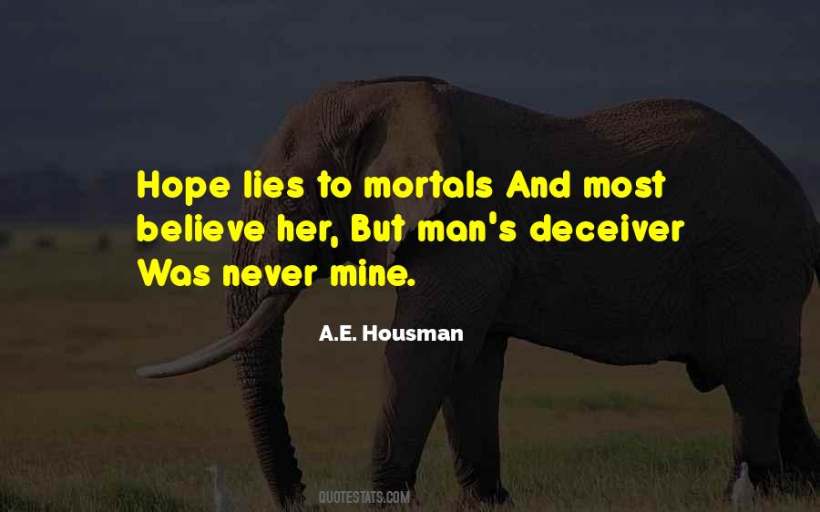Quotes About A E Housman #210662