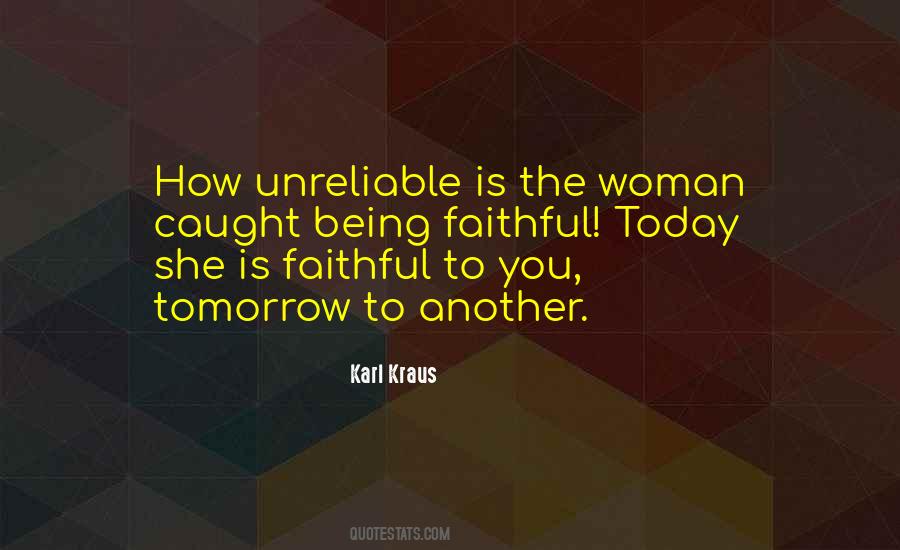 Quotes About A Faithful Woman #1219584