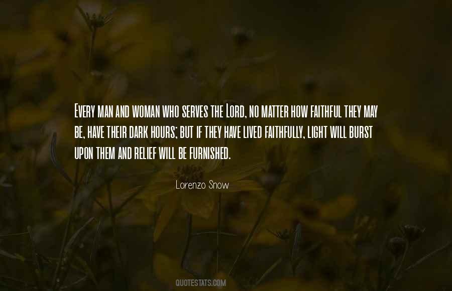 Quotes About A Faithful Woman #564069