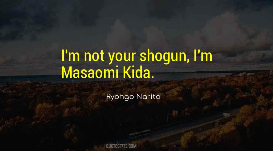 Shogun Quotes #399291