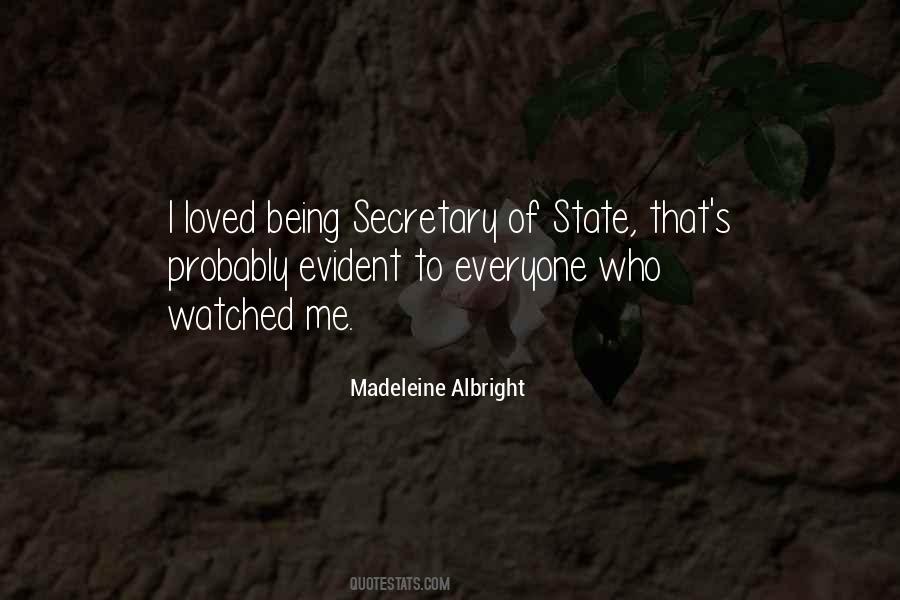 Quotes About Being A Secretary #1795712