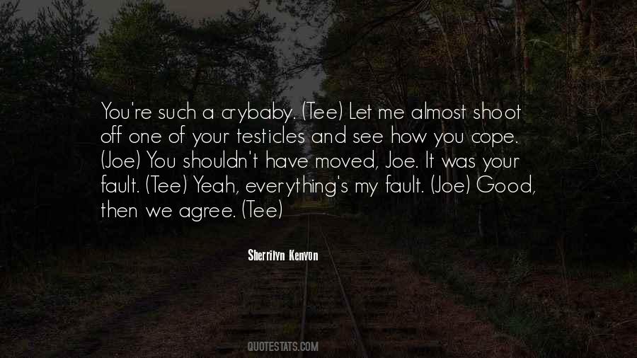 Shoot Me Now Quotes #7980