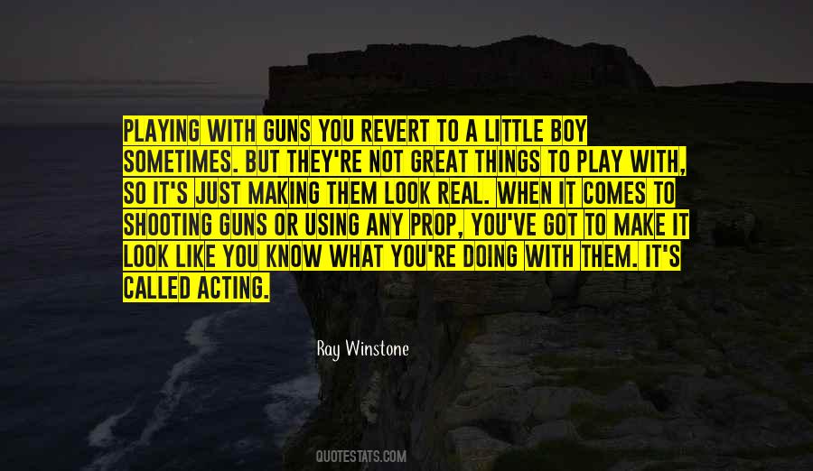 Shooting A Gun Quotes #305331