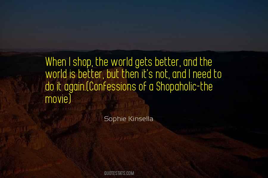 Shopaholic Quotes #1249363