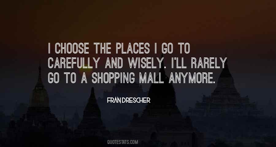 Shopping Mall Quotes #1723150