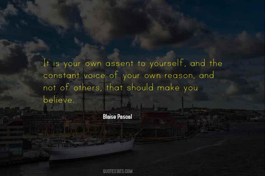 Quotes About Assent #1787810