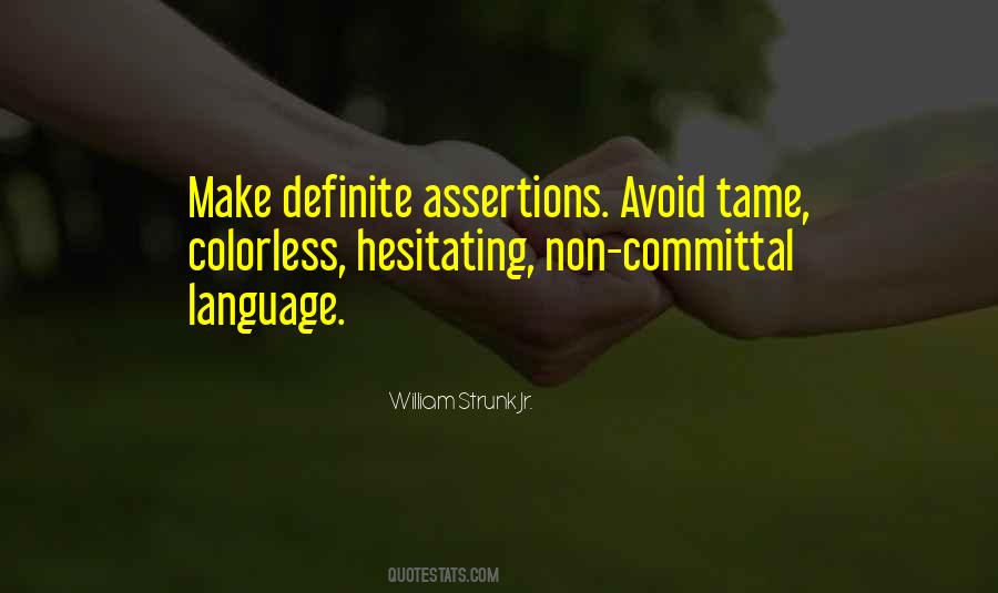 Quotes About Assertions #1292054