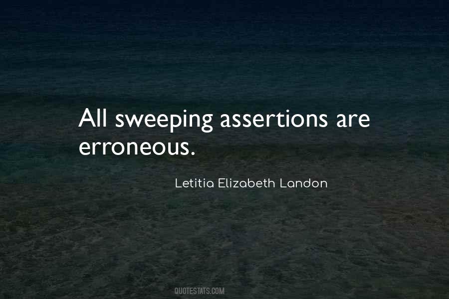 Quotes About Assertions #1306955