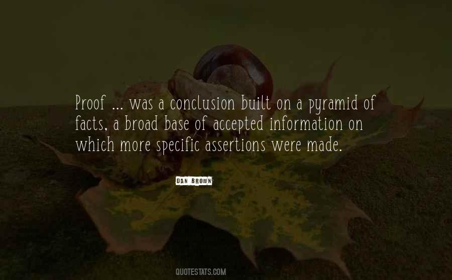 Quotes About Assertions #1843471