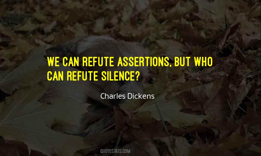 Quotes About Assertions #274290