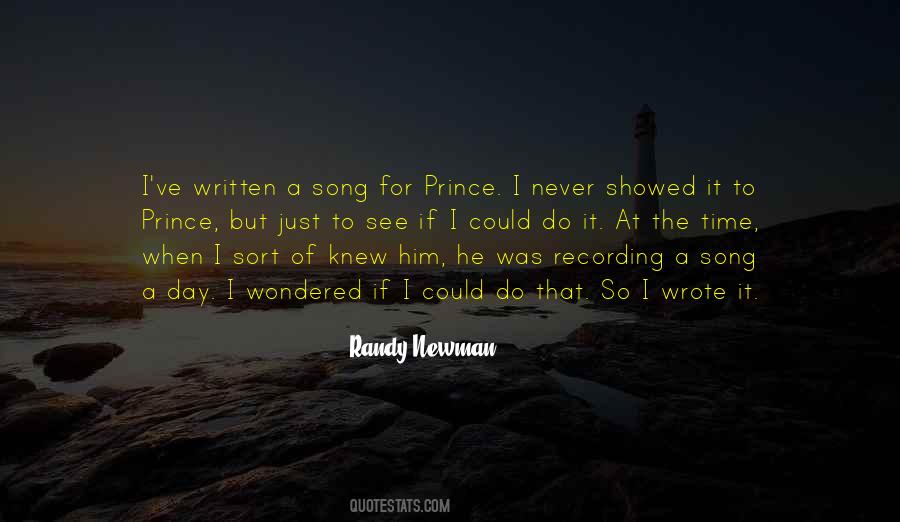 Quotes About Randy Newman #1322065