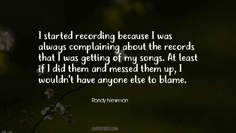 Quotes About Randy Newman #810420