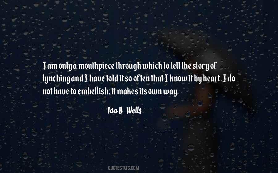 Quotes About Ida B Wells #1317875