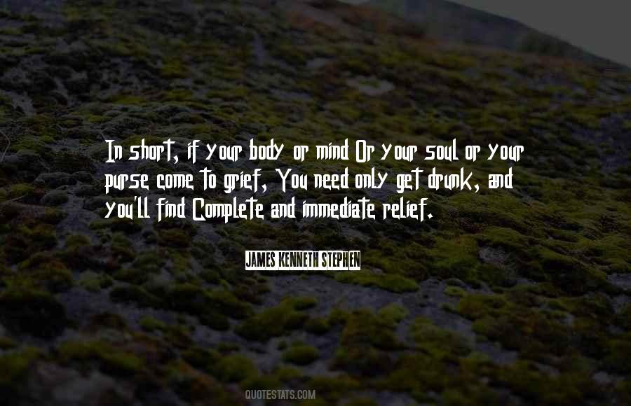 Short Drunk Quotes #1784722