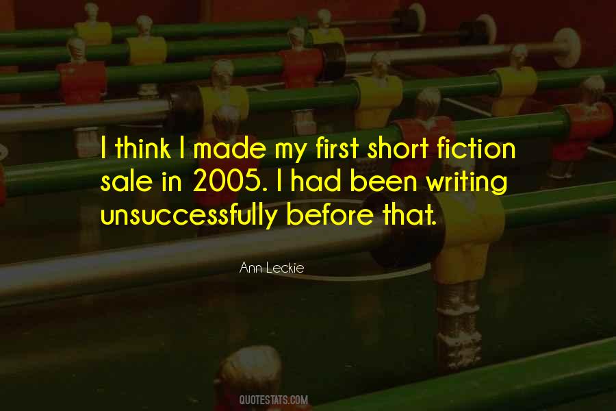 Short Fiction Quotes #1292542