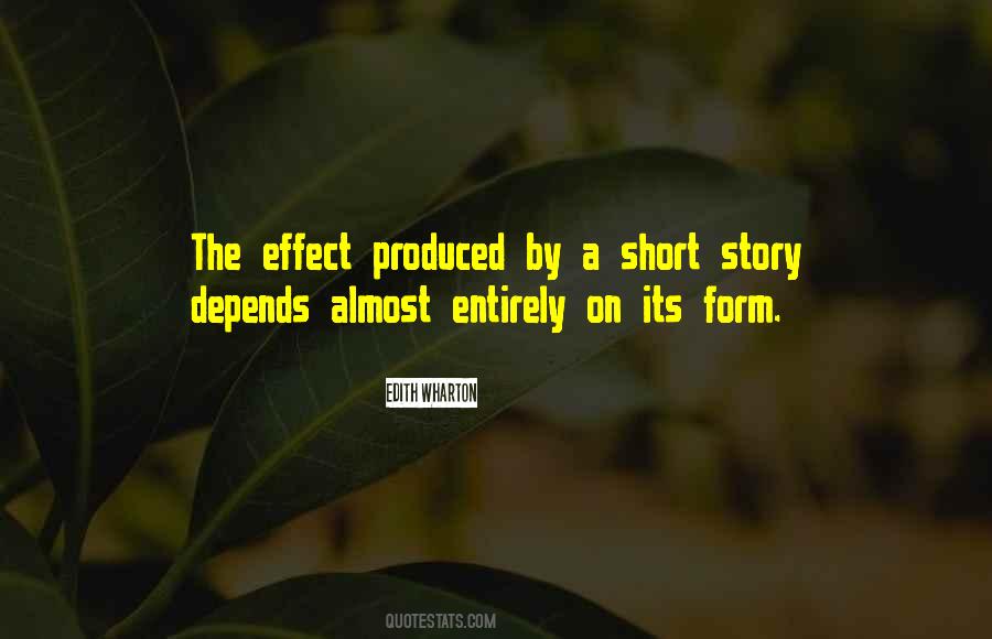 Short Form Quotes #603706