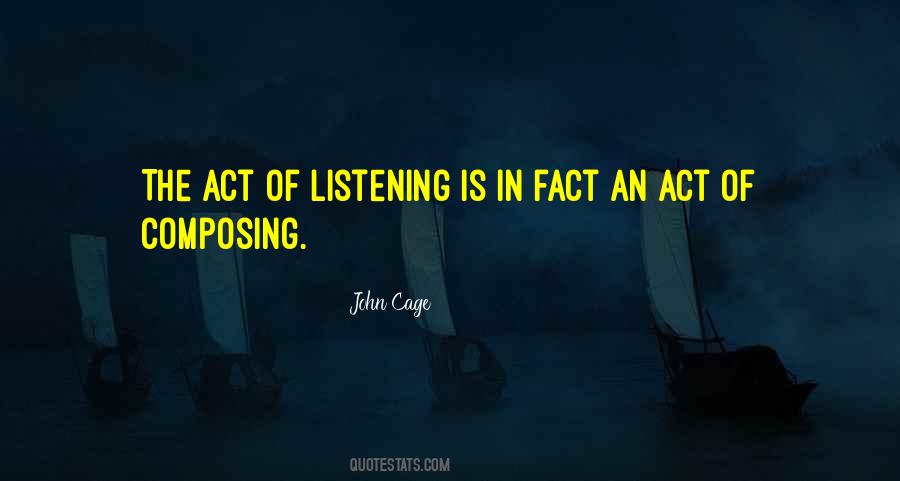 Quotes About John Cage #251114