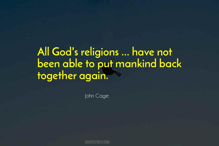 Quotes About John Cage #770750