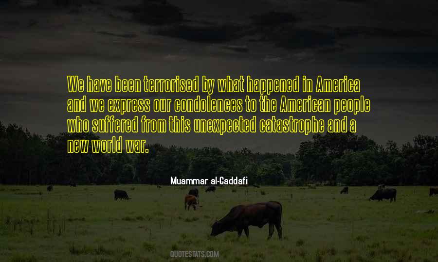 Quotes About Muammar Gaddafi #1186792