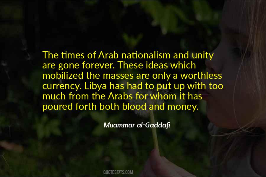 Quotes About Muammar Gaddafi #297176