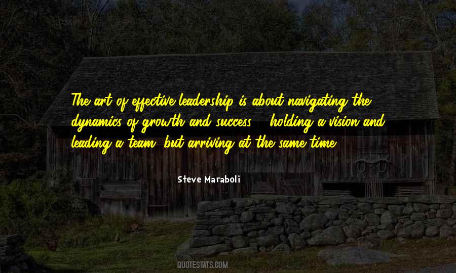 Quotes About Success And Leadership #135527