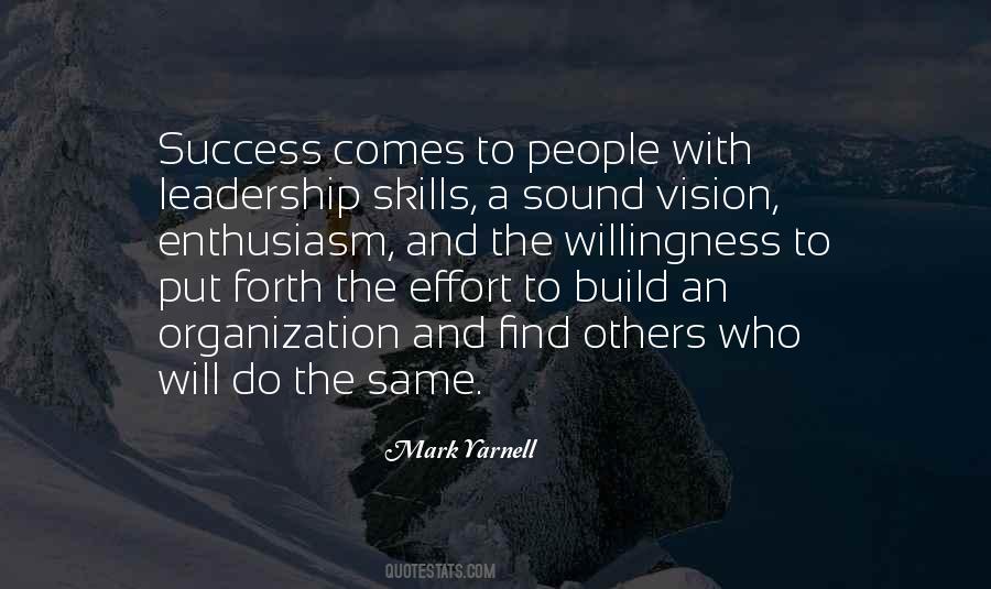 Quotes About Success And Leadership #354970